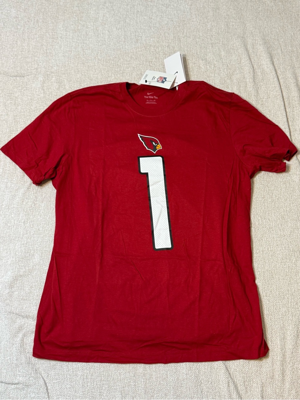 Nike Kyler Murray #1 Arizona Cardinals T Shirt Mens XL Red NFL NWT Football